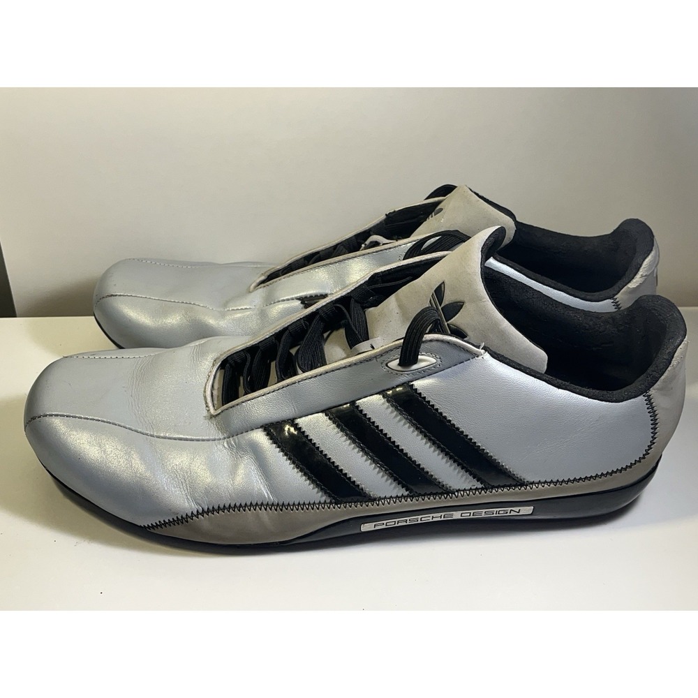 Adidas PORSCHE DESIGN Men's Size 12 Gray / Silver Driving Shoes - Picture 4 of 14